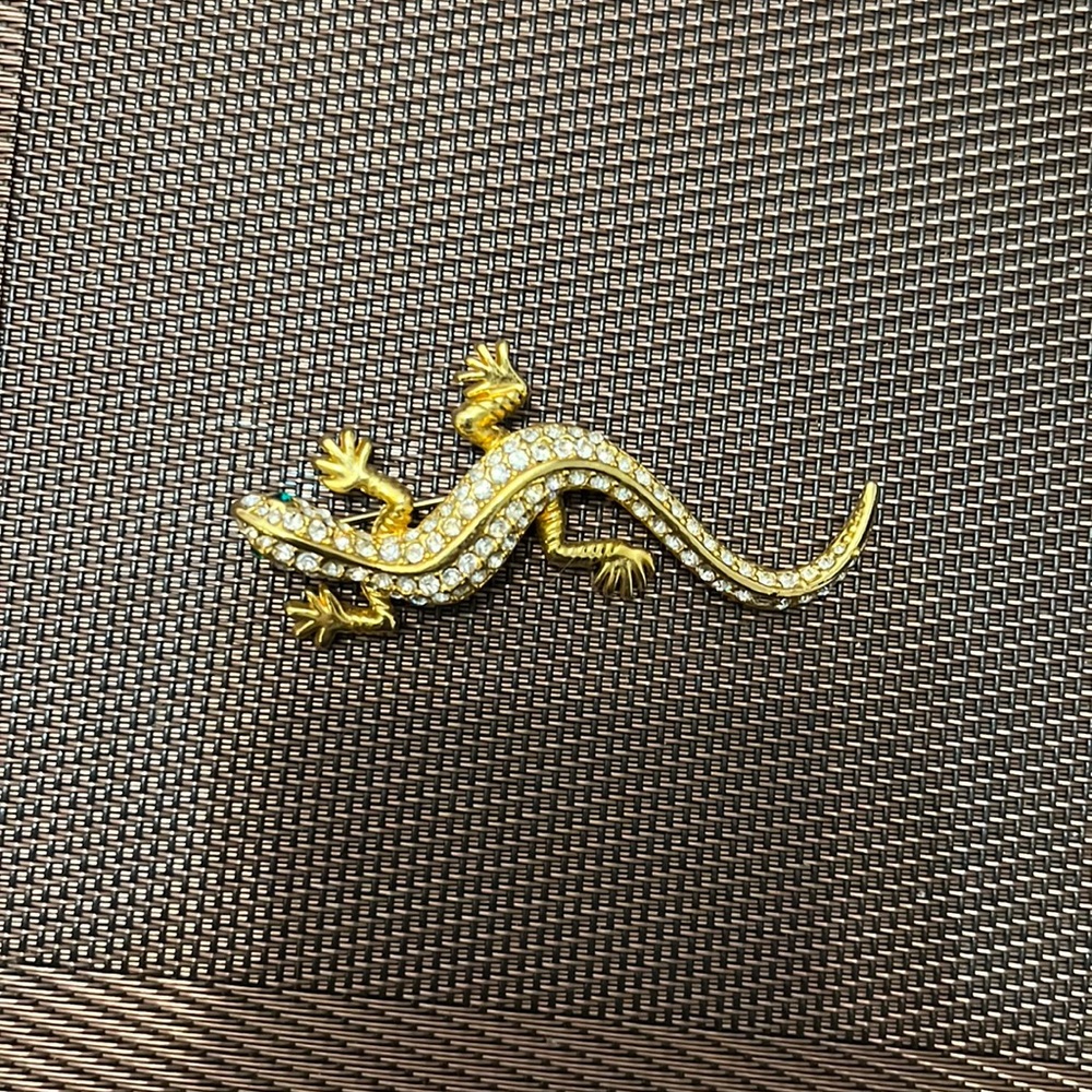 Lizard Brooch